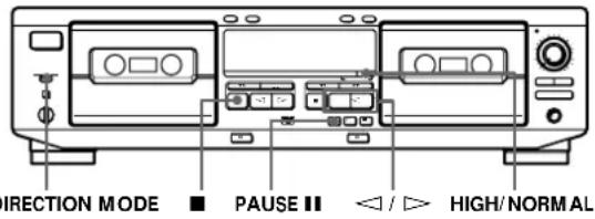 SONY TCWE425 - Duplicação de cassetes - 1