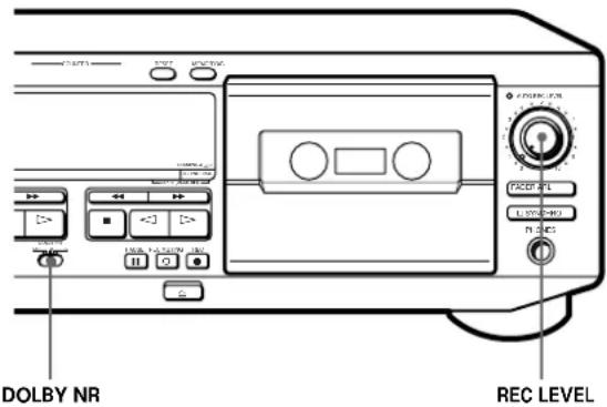 SONY TCWE425 - Utilisez aussi les sélecteurs et interrupteurs (commandes) suivants - 1