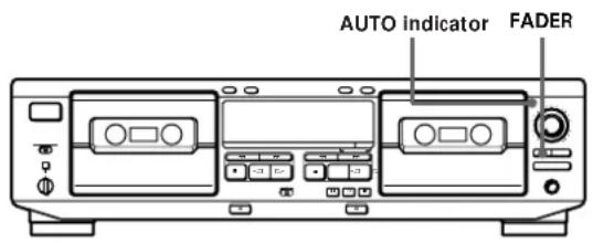 SONY TCWE425 - Fading In and Out (Fader) - 1