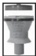 AFK HVC150.55R - De filtrerenheid Het filter bestaat UIT: - 1
