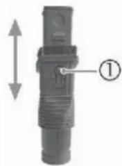 AFK HVC150.55R - Kombinierte Fugen-/Bürstendüse - 1
