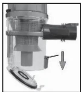 AFK HVC150.55R - Emptying the Dust Collector - 1