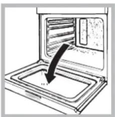 INDESIT FIE 76 P K.A (WH) - Limpeza da porta - 1
