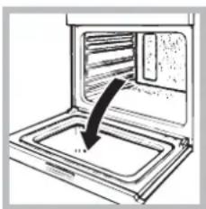 INDESIT FIE 76 P K.A (WH) - Pulire la porta - 1