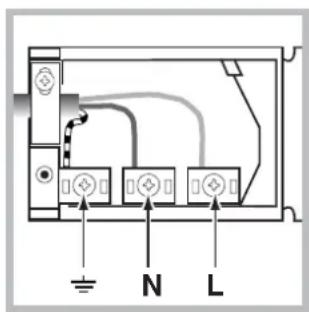 INDESIT FIE 76 P K.A (WH) - Raccordement électrique - 2