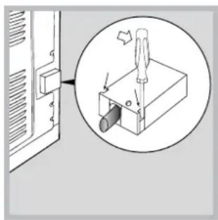 INDESIT FIE 76 P K.A (WH) - Raccordement électrique - 1