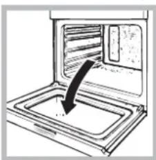 INDESIT FIE 76 P K.A (WH) - Limpiar la puerta - 1