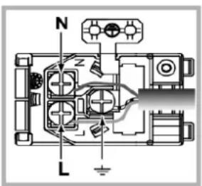 INDESIT FIM 51 K.A (WH) (EE) - Az elektromos kábel beszerelése - 2