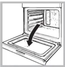 INDESIT FIM 51 K.A (WH) (EE) - Nettoyage de la porte - 1