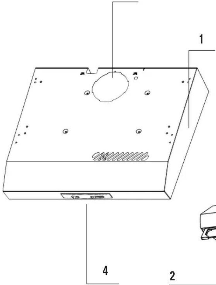 BEKO HNS61210W - Apparence générale - 1