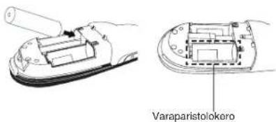 TARGUS AMP18US - Kaukosaaatinen asentaminen Paristojen asettaminen - 2