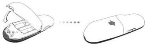 TARGUS AMP18US - Uw afstandsbediening instellen   De batterijen installeren - 4