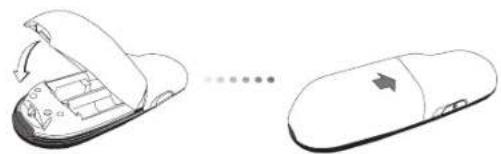 TARGUS AMP18US - Instalarea bateriilor - 6