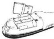 TARGUS AMP18US - Preparation de la télécommande Installation des piles - 5