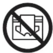 ECG TV 30 - Do not immerse in water! - Ne potaplajte v vodo! - 1