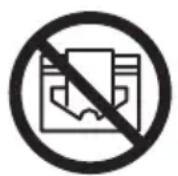 ECG TV 30 - Do not immerse in water! – Ne pas plonger dans l'eau! - 1