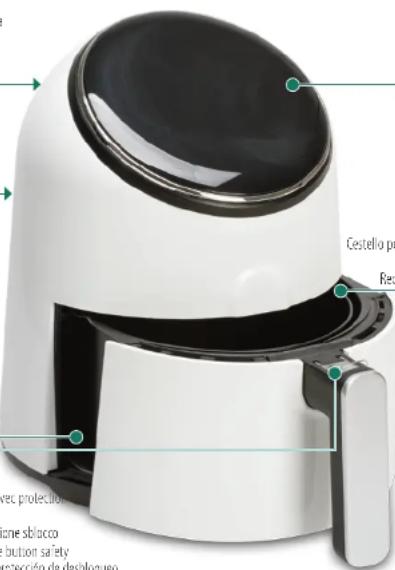 TRISA Hot Air Fryer 7419.70 - Herzlich willkommen | Bienvenue | Benvenuti Welcome | Bienvenidos - 1