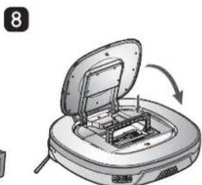 LG VR64703LVMP - REINIGUNG DES STAUBBEHÄLTERS - 8