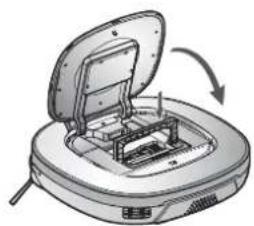 LG VR64703LVMP - Par un message vocal "Vérifi ez que le bac à poussière et le fi Itre sont correctement installés." - 3