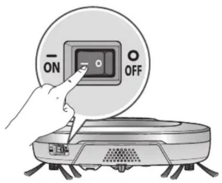 LG VR64703LVMP - De stroomvoorziening aanzetten - 1