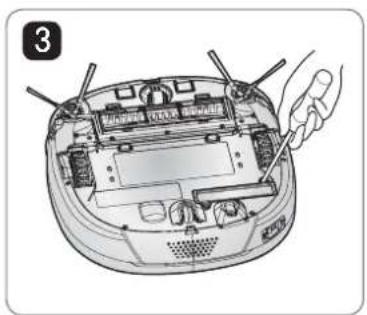 LG VR64703LVMP - Removing / Refi tting the battery pack - 5