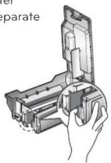 LG VR64703LVMP - CLEANING THE DUST BIN FILTER - 1