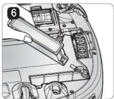 LG VR64703LVMP - Ensamblado y desensamblado de la bateria - 6