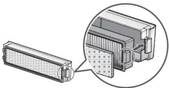 LG VR64703LVMP - NETTOYAGE DU FILTRE DU RECEPTACLE À POUSSIÈRE - 6