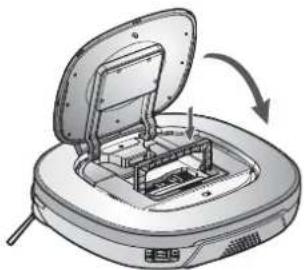 LG VR64703LVMP - Staubbehälter überprüfen. - 1