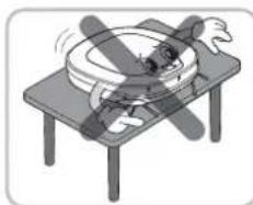 LG VR64703LVMP - DO NOT use the Robot Cleaner around a banister, staircase or any other dangerous place. - 1