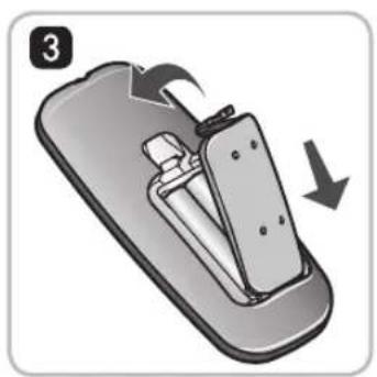 LG VR64703LVMP - De batterij van de afstandsbediening opladen - 3