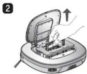 LG VR64703LVMP - LIMPIEZA DEL DEPOSITO DE POLVO - 2