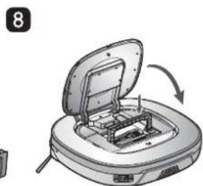 LG VR64703LVMP - LIMPIEZA DEL DEPOSITO DE POLVO - 8