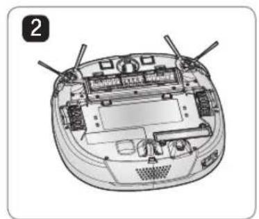 LG VR64703LVMP - De batterij eruit halen en er weeinzetten - 3