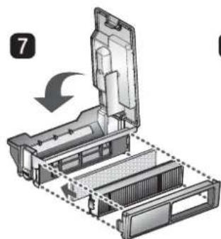LG VR64703LVMP - LIMPIEZA DEL DEPOSITO DE POLVO - 7