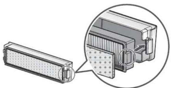 LG VR64703LVMP - PULIZIA DEL FILTRO DEL CONTENITORE Della POLVERE - 6