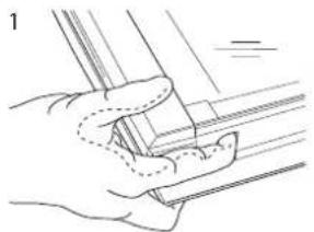 PRIVILEG PBWK3 ON8V IN - CLICK & CLEAN - NETTOYER LA VITRE - 1