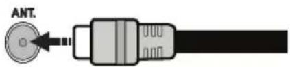 CONTINENTAL EDISON CELED320716B3 - Conexión de Antena y Cable - 1