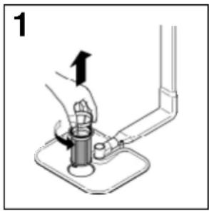 ROSIERES RSI 622 RIN - Cleaning the filters - 1