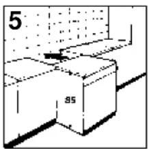 ROSIERES RSI 622 RIN - Het aanbrengen van decorplaten (alleen sommige modellen) - 1