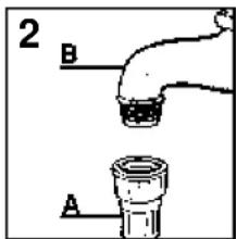 ROSIERES RSI 622 RIN - Watertoevoer - 2