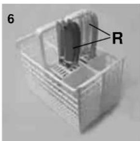 ROSIERES RSI 622 RIN - Lower basket (Fig. 5) - 1