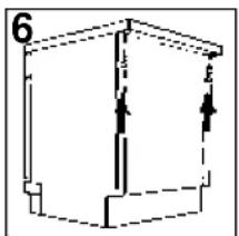 ROSIERES RSI 622 RIN - Adaptação de painéis (para alguns modelos) - 2
