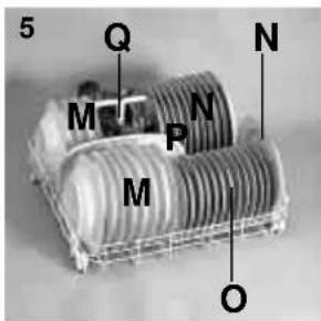ROSIERES RSI 622 RIN - Upper basket (Fig. 4) - 1