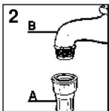 ROSIERES RSI 622 RIN - Wasseranschluß - 2