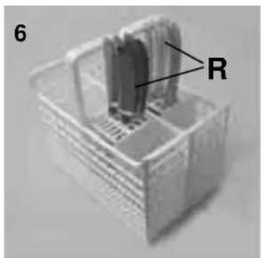 ROSIERES RSI 622 RIN - Cesto superior (fig. 4) - 2