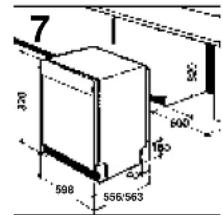 ROSIERES RSI 622 RIN - Adaptação de painéis (para alguns modelos) - 3