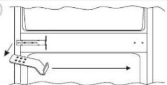 ROSIERES RBCP 3383 D - REVERSING THE FRIDGE-FREEZER DOORS - 6