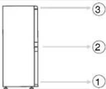 ROSIERES RBCP 3383 D - REVERSING THE FRIDGE-FREEZER DOORS - 7