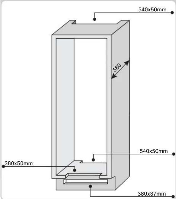 ROSIERES RBCP 3383 D - VYROVNÁNÍ DVÍŘEK SKŘÍŇKY S DVÍŘKY CHLADNIČKY S MRAZNIČKOU - 5